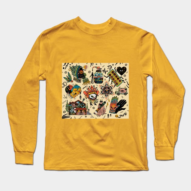 N e w N o r m a l Long Sleeve T-Shirt by Axstonee